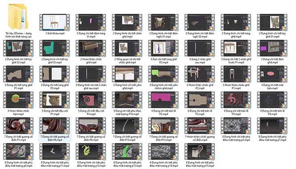 Chia Sẻ Video Khóa Học 3Ds Max Nội Thất Nâng Cao
