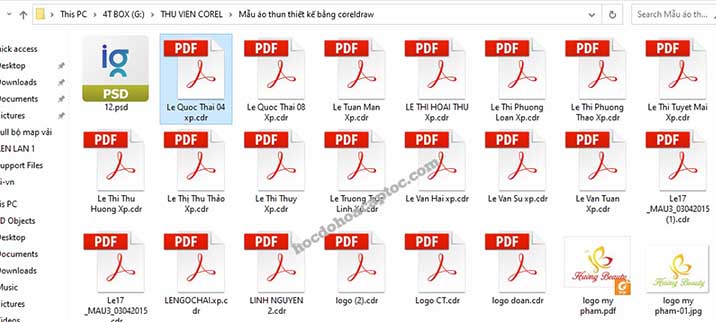 Sửa Lỗi Không Xem Trước Được File Coreldraw