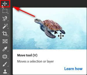 Cách sử dụng Move tool Photoshop