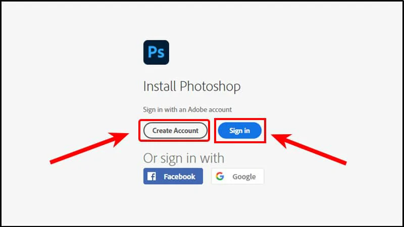 Cách cài đặt phần mềm Photoshop trên Windows Mac đơn giản Đăng ký tài khoản tải photoshop