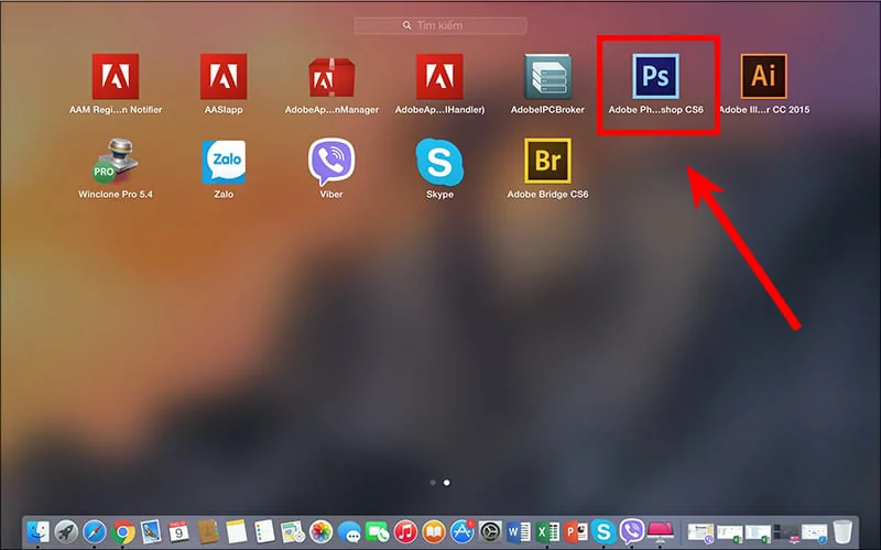 Cách cài đặt phần mềm Photoshop trên Windows Mac đơn giản Kết quả sau khi cài xong photoshop