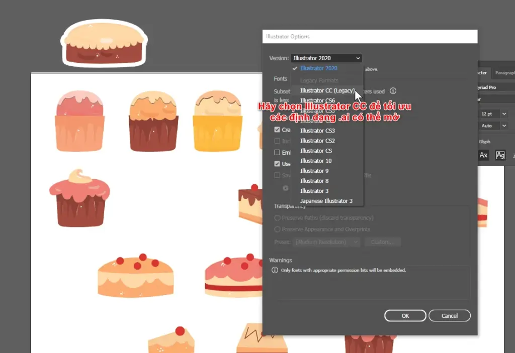 Cách xuất file Illustrator hiệu quả nhanh chóng và chính xác Cách xuất file Illustrator hiệu quả