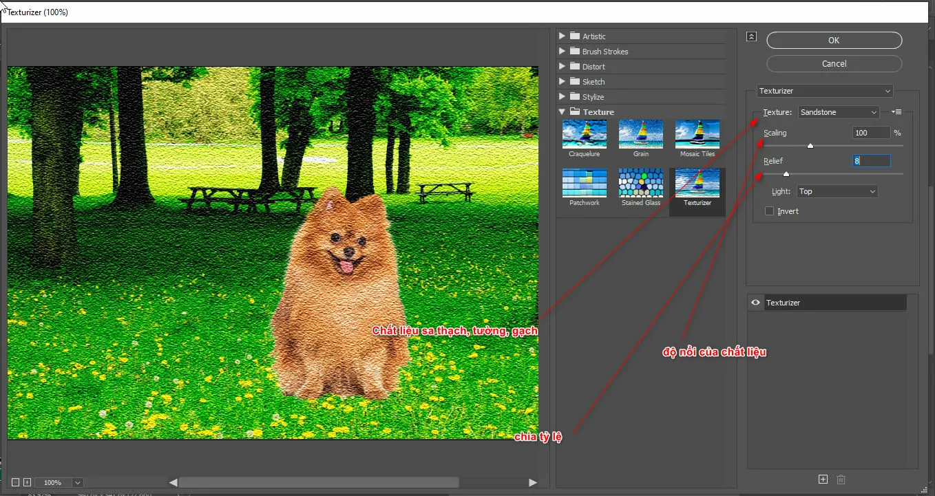 Cách tạo chất liệu ảnh trong photoshop Cách tạo chất liệu ảnh trong photoshop