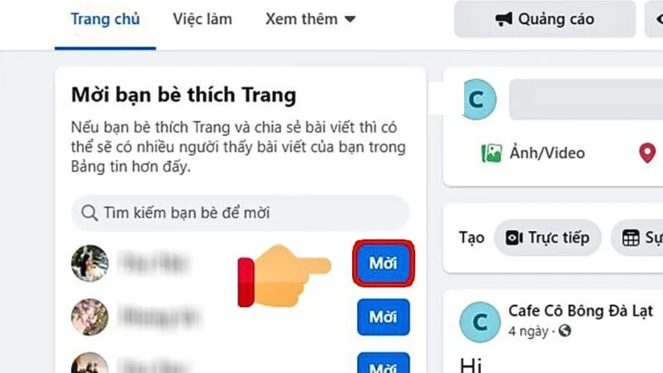 2 cách tạo Fanpage Facebook chuẩn đơn giản dành cho người mới Mời bạn bè thích trang Fanpage là cần thiết