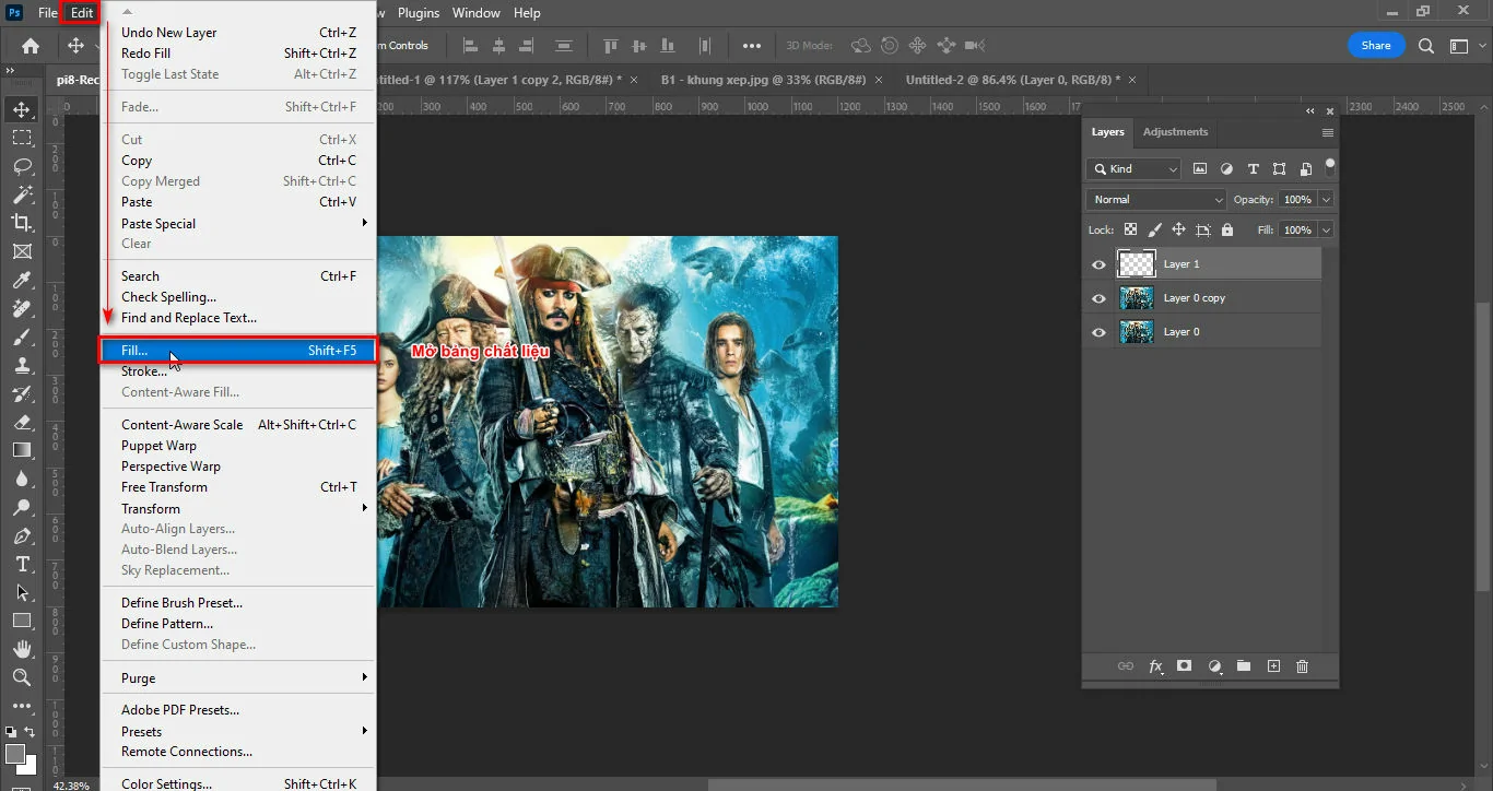 Cách tạo khung xếp trong photoshop Cách Tạo Khung Xếp Trong Photoshop