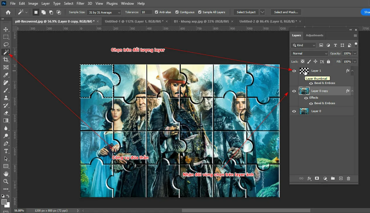 Cách tạo khung xếp trong photoshop Cách Tạo Khung Xếp Trong Photoshop