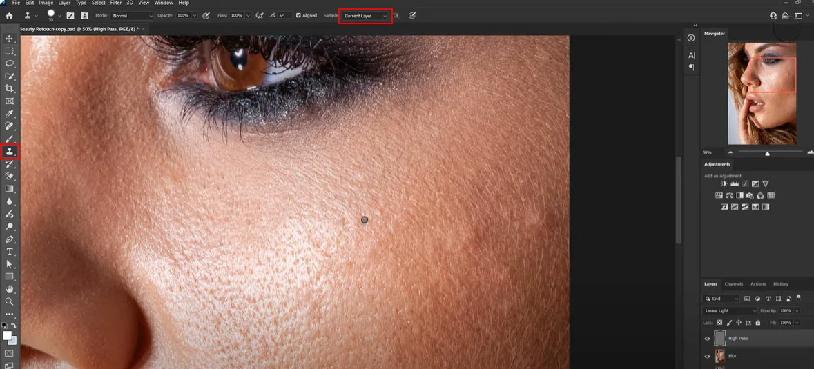 Công thức cách làm mịn da nâng cao trong Photoshop chi tiết Cách làm mịn da nâng cao trong Photoshop chi tiết