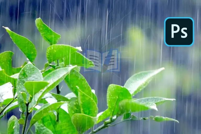 Cách tạo mưa trong photoshop