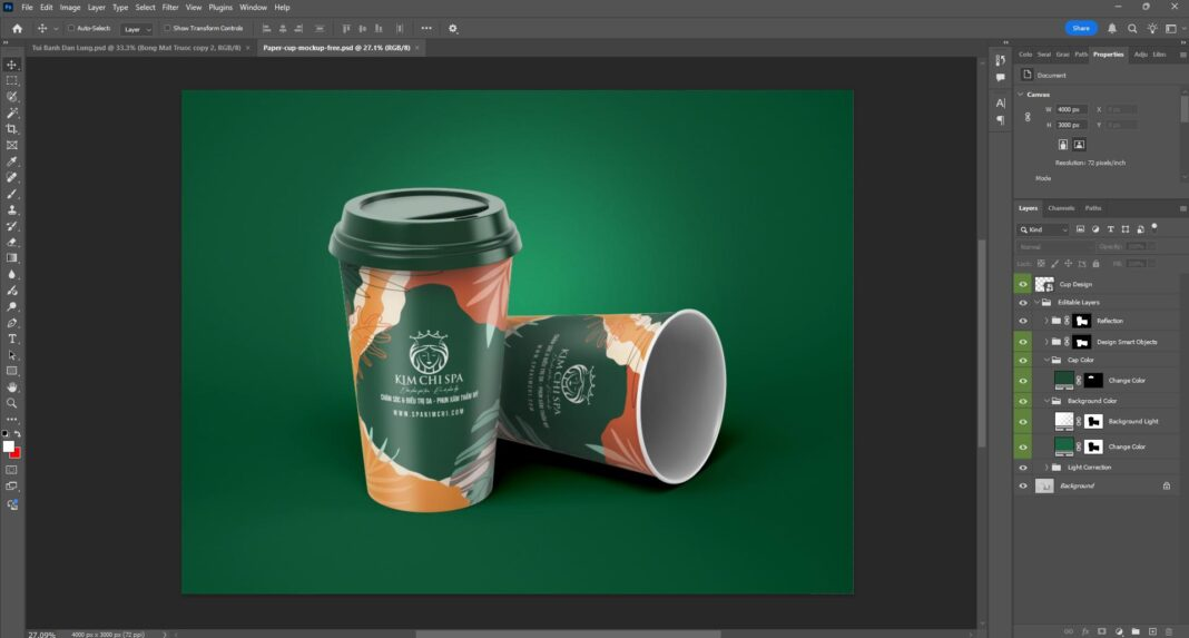 Hướng dẫn cách làm mockup sản phẩm