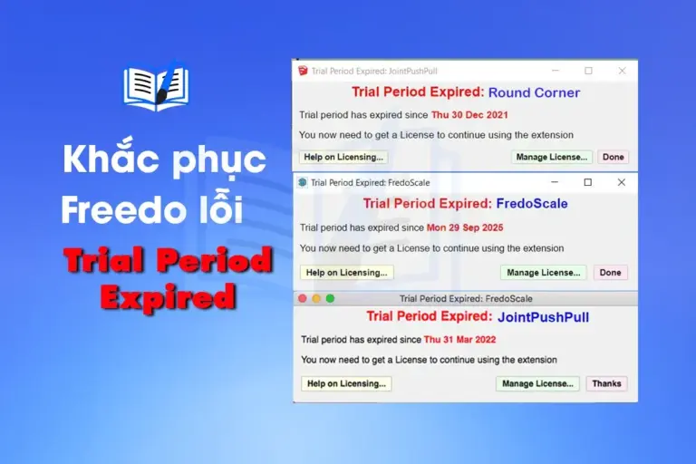Cách khắc phục Fredo Trial Period Expired 5 Khac phuc fredo trial period expired